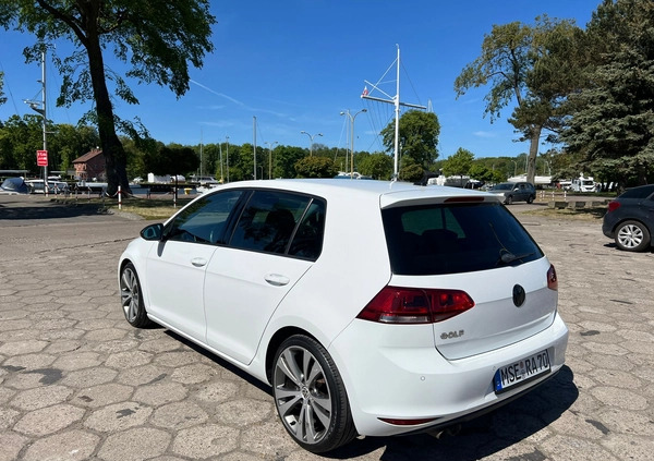 Volkswagen Golf cena 41400 przebieg: 179800, rok produkcji 2013 z Świnoujście małe 137